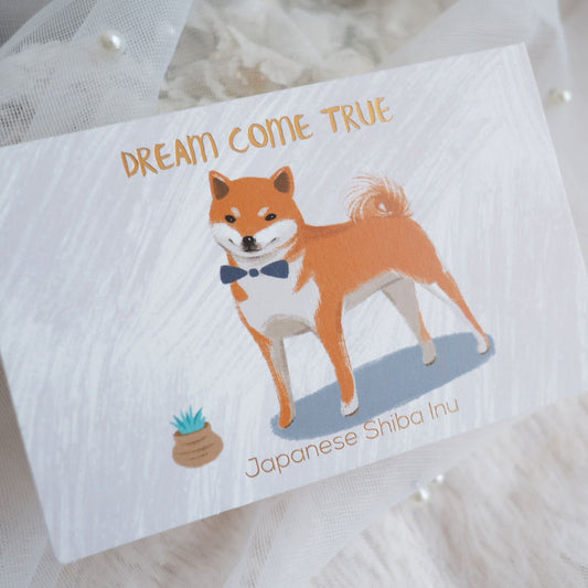 Shiba Inu Gold Foil Card