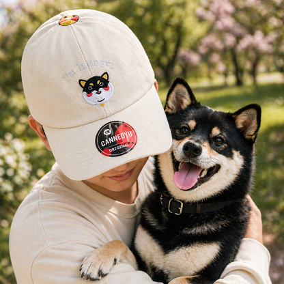 Shiba Inu Glow in the Dark Baseball Cap