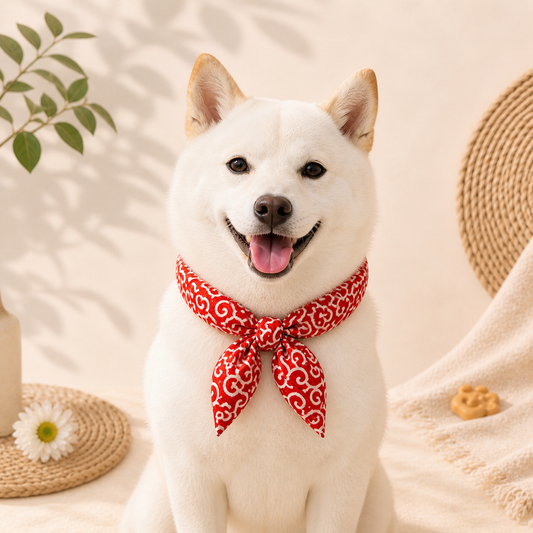 Shiba Inu Cotton Bandana