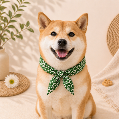 Shiba Inu Cotton Bandana