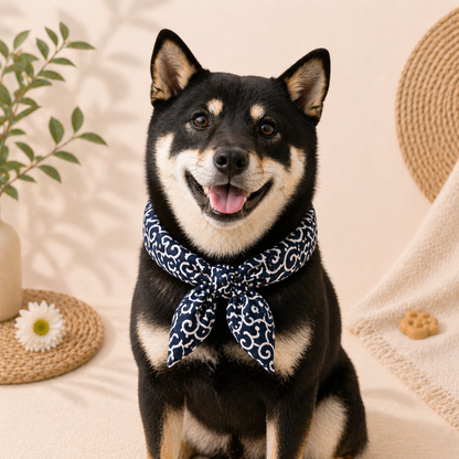 Shiba Inu Cotton Bandana