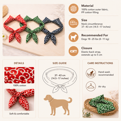 Shiba Inu Cotton Bandana
