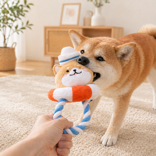Shiba Inu Chew Resistant Plush Toy
