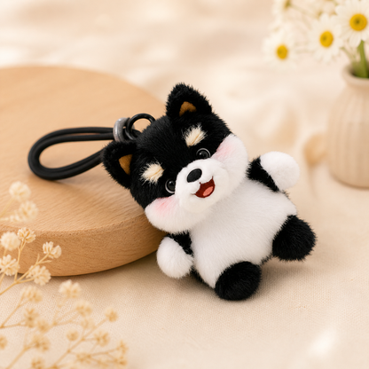 Scented Black Shiba Inu Plush