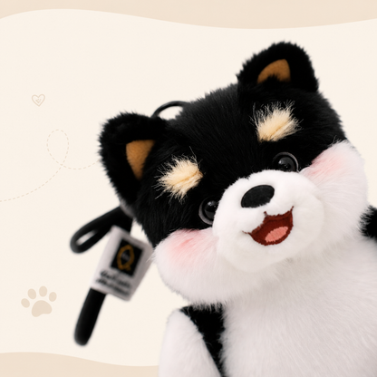 Scented Black Shiba Inu Plush