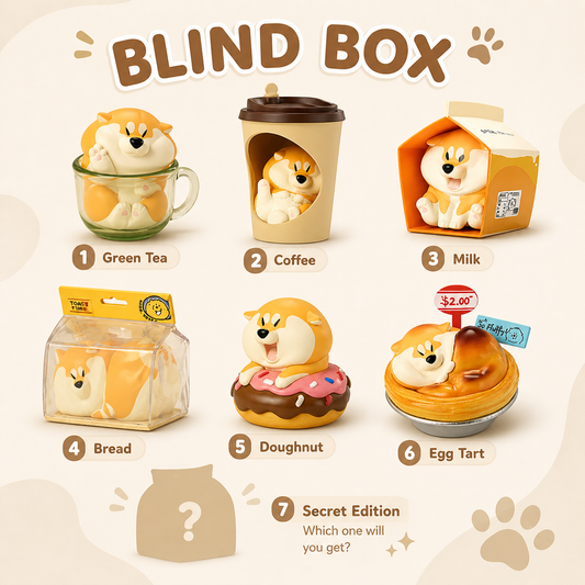 Shiba Inu Foodie Blind Box