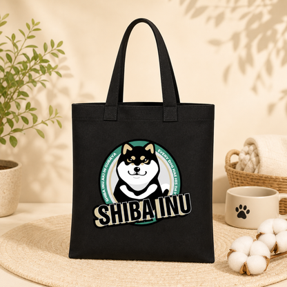 Shiba Inu Canvas Tote Bag