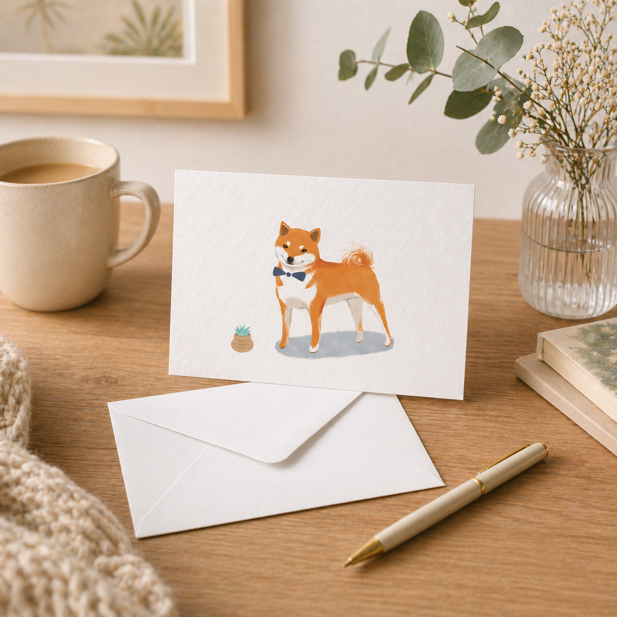 Shiba Inu Gold Foil Card