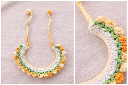 Handmade Knit Shiba Inu Collar