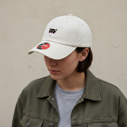 Shiba Inu Glow in the Dark Baseball Cap