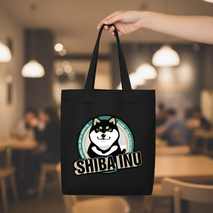 Shiba Inu Canvas Tote Bag