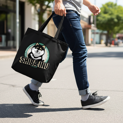 Shiba Inu Canvas Tote Bag
