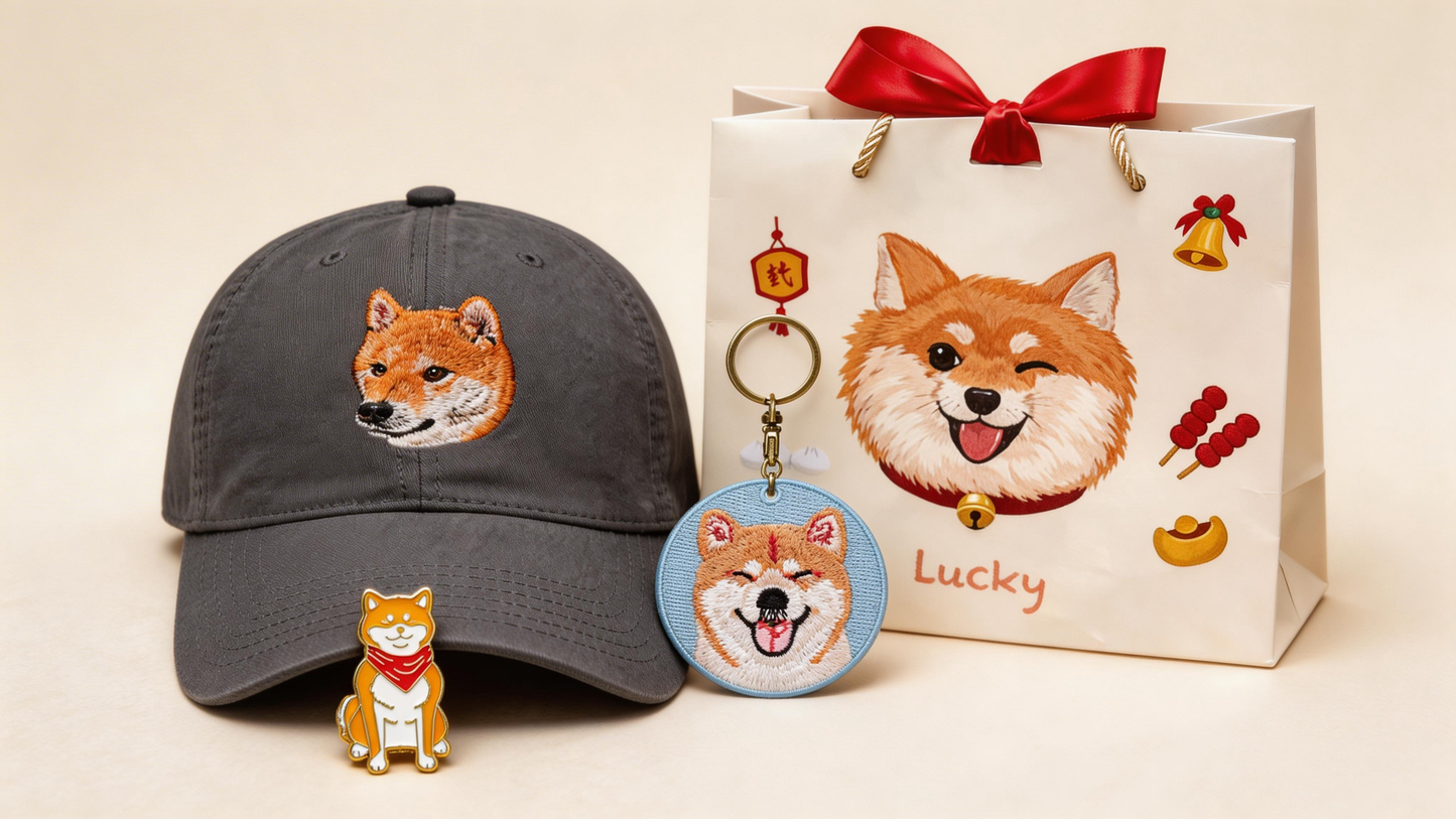 Cozy Shiba Gift Set – Red Shiba | Save $12