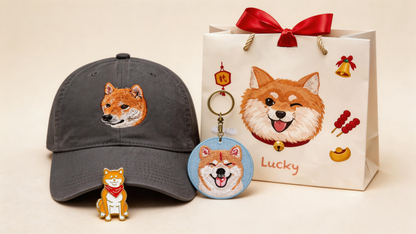 Cozy Shiba Gift Set – Red Shiba | Save $12
